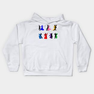 Ballroom Dancers Kids Hoodie